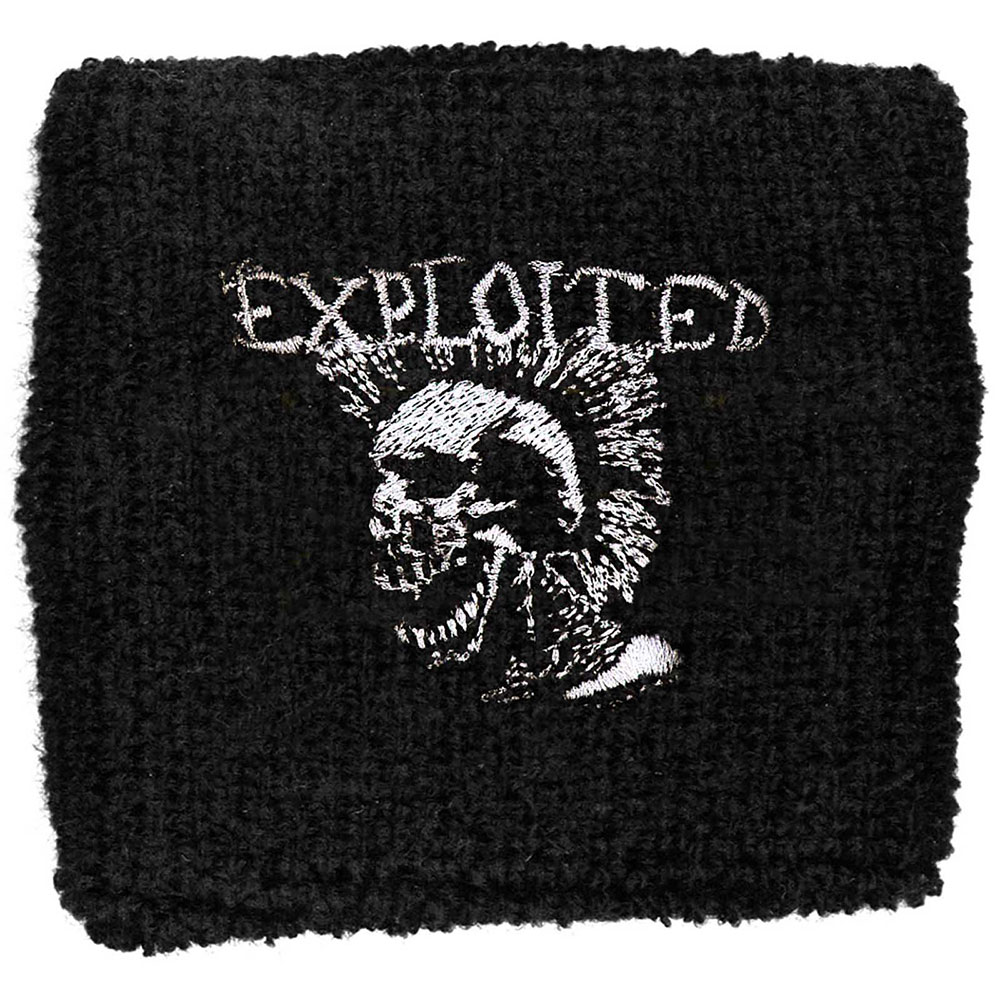 The Exploited Sweatband: Mohican Skull (Loose)