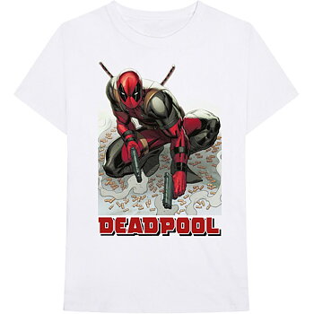 Marvel Comics Unisex T-Shirt: Deadpool Bullet (X-Large)