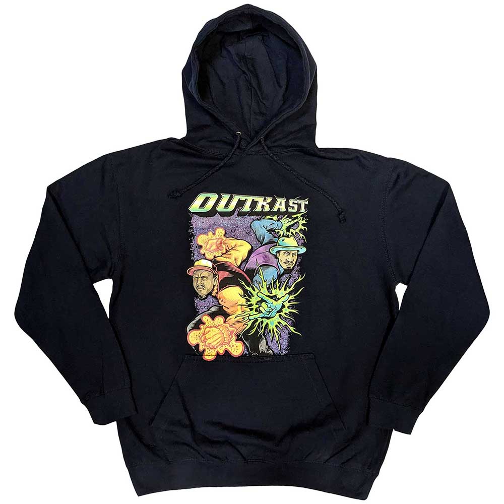 Outkast Unisex Pullover Hoodie: Superheroes (Medium)