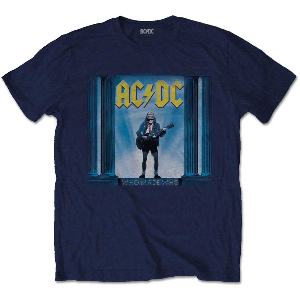 AC/DC Unisex T-Shirt: Who Man Who (Large)
