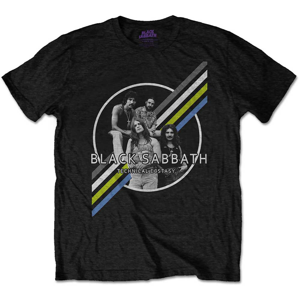 Black Sabbath Unisex T-Shirt: Technical Ecstasy (Medium)