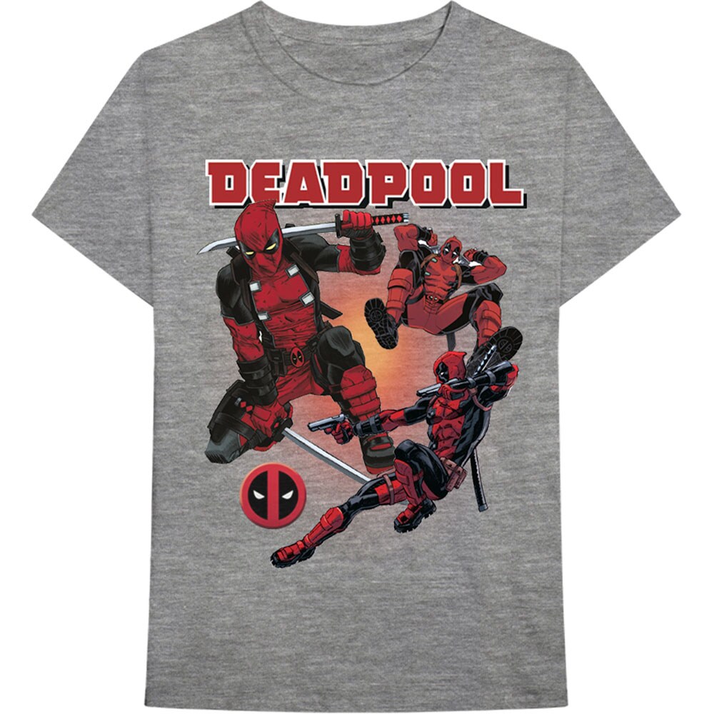 Marvel Comics Unisex T-Shirt: Deadpool Collage 1 (X-Large)
