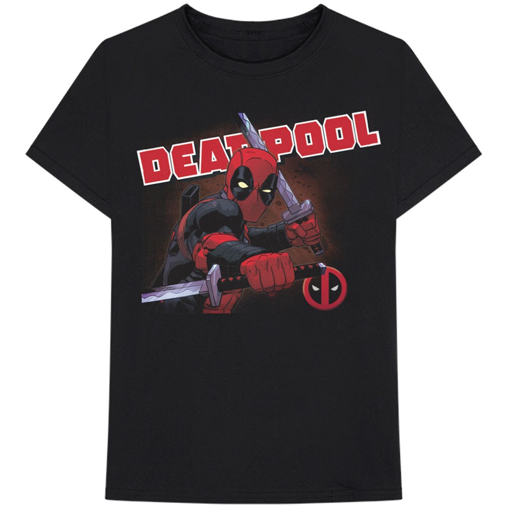 Marvel Comics Unisex T-Shirt: Deadpool Cover (Medium)