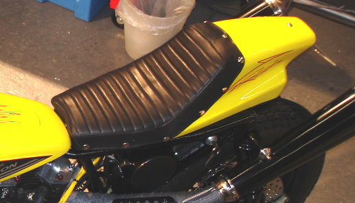 Harley XR Style glasfiber bakkuts - 3