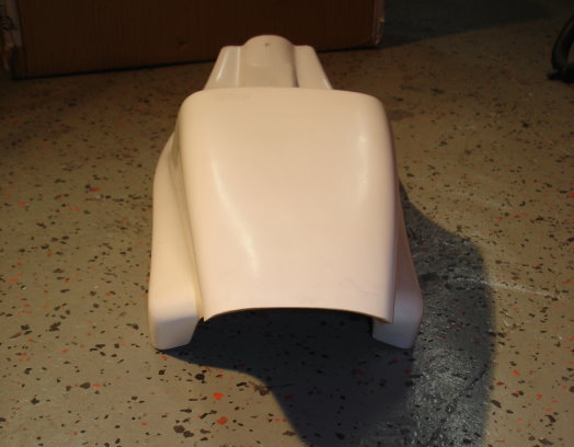 Harley XR Style glasfiber bakkuts - 4
