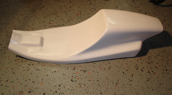 Harley XR Style glasfiber bakkuts - 2