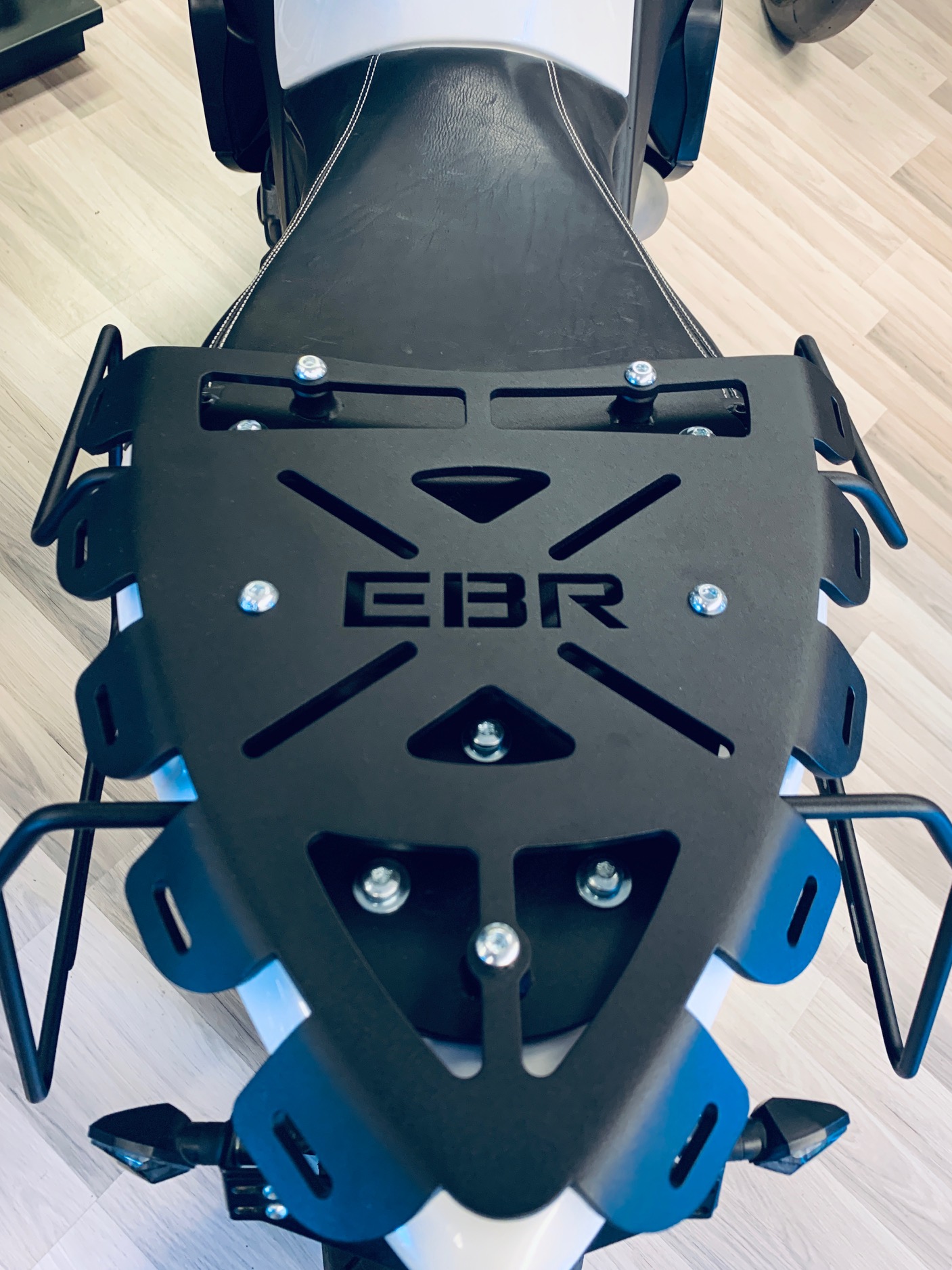EBR 1190 RX/SX Luggage system Rack&Rail kit for Solo ride - 15