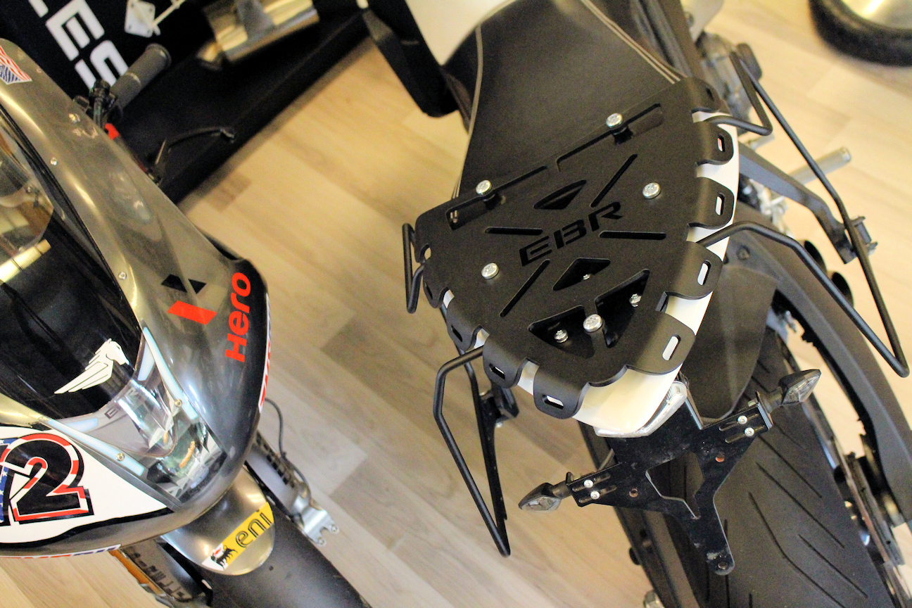 EBR 1190 RX/SX Luggage system Rack&Rail kit for Solo ride - 16