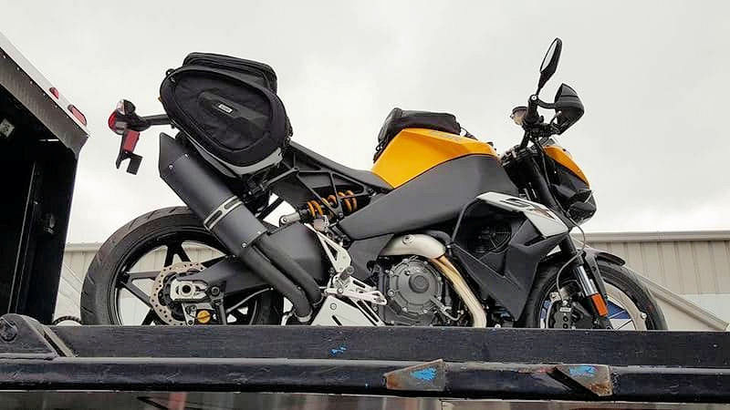 EBR 1190 RX/SX Luggage system Rack&Rail kit for Solo ride - 8