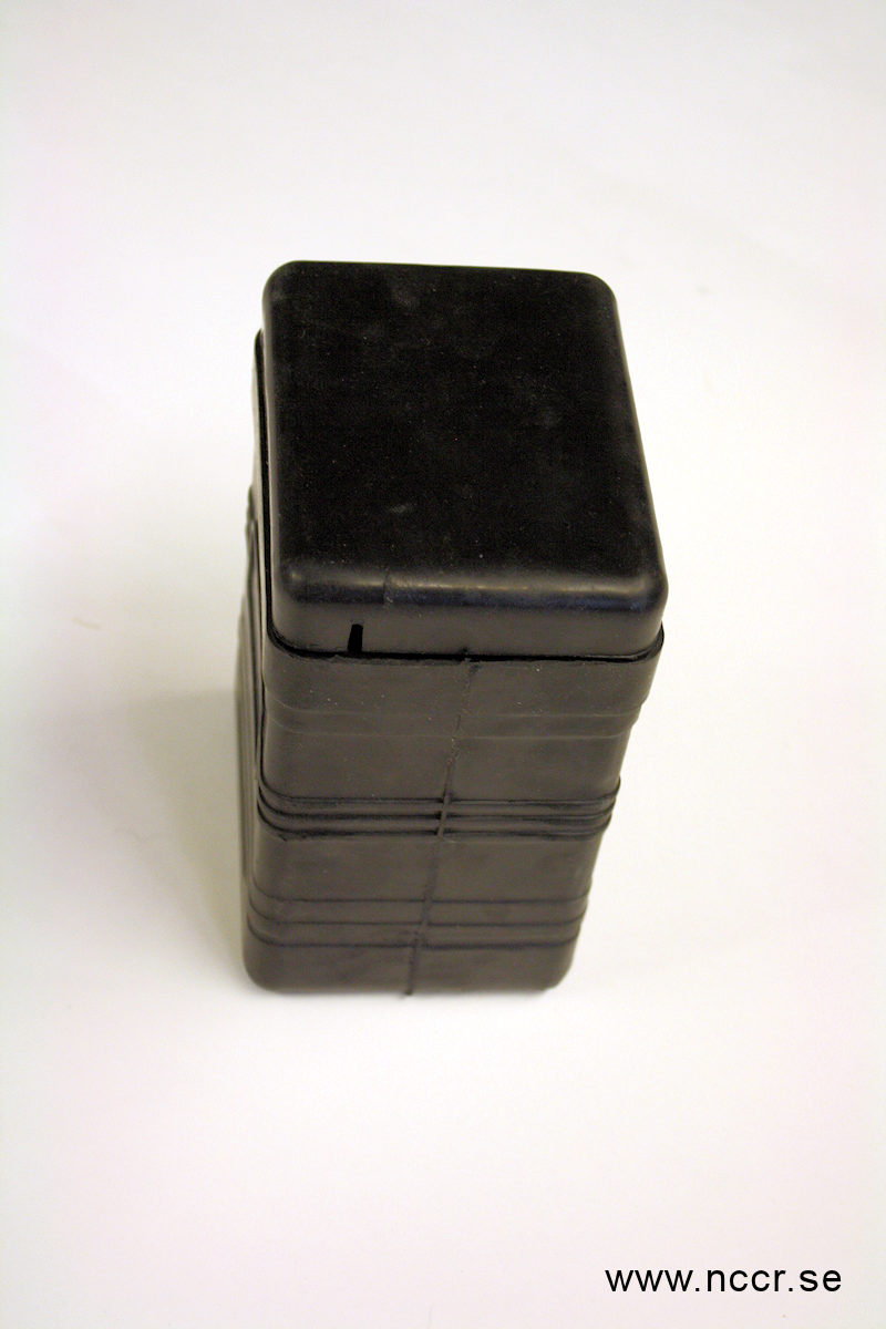 Batteriepack VINTAGE 2, 6/12V, 4,5 Ah, schwarzes Gummi - 4