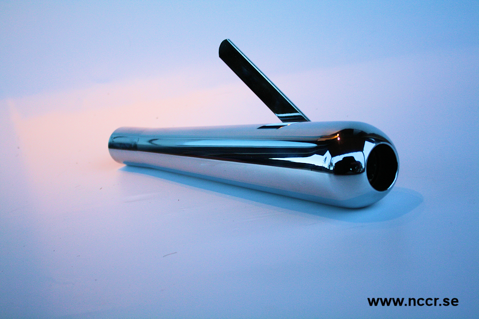 Conical Smooth, krom - 4