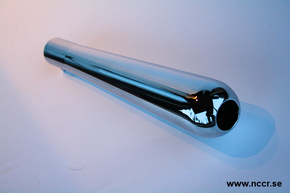 Conical Smooth, krom - 6