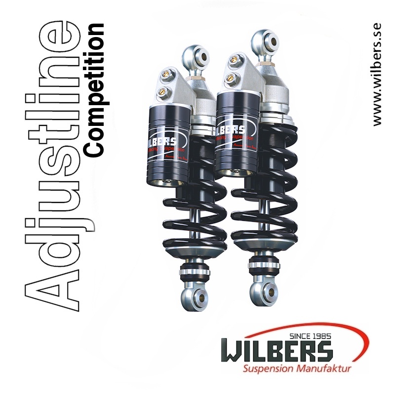 Adjustline 642 TS (Par) Competition N, Shock Wilbers, HARLEY-DAVIDSON V-Rod VRSCA VR 1, Year: 02-06