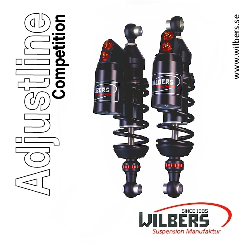 Adjustline 642 TS (Par) Competition BLACK LINE EDITION, Stötdämpare Wilbers, HARLEY-DAVIDSON Night Rod Special  VRSCDX VR 1, M.år. 12>