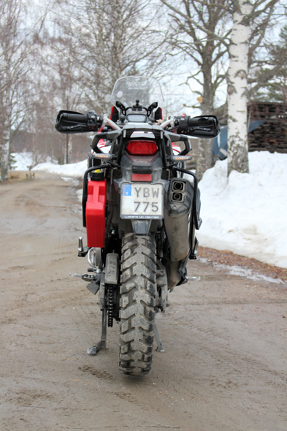 Honda CRF 1000 Africa Twin 2018 ADVENTURE SPORTS Softluggae hållarsystem - 18