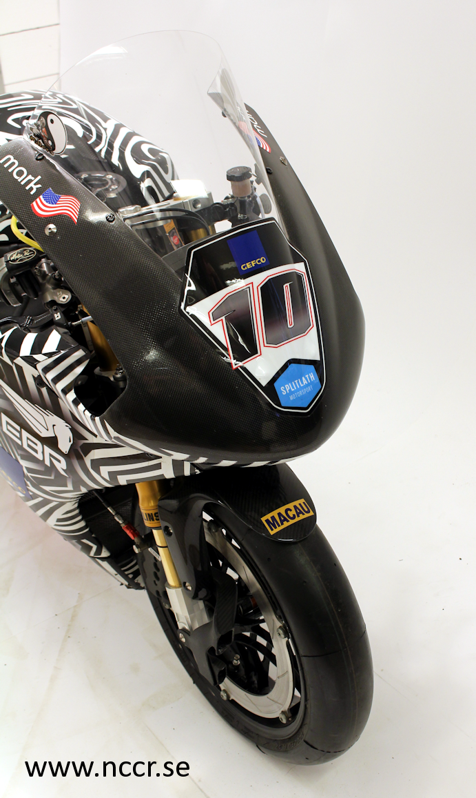 EBR 1190 RS Splitlath Racing Mark Miller Macau Bike - 10