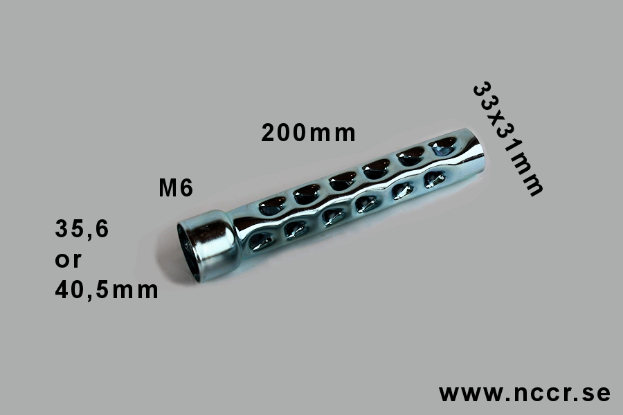 Avgasrör dB Insats 200mm - 6