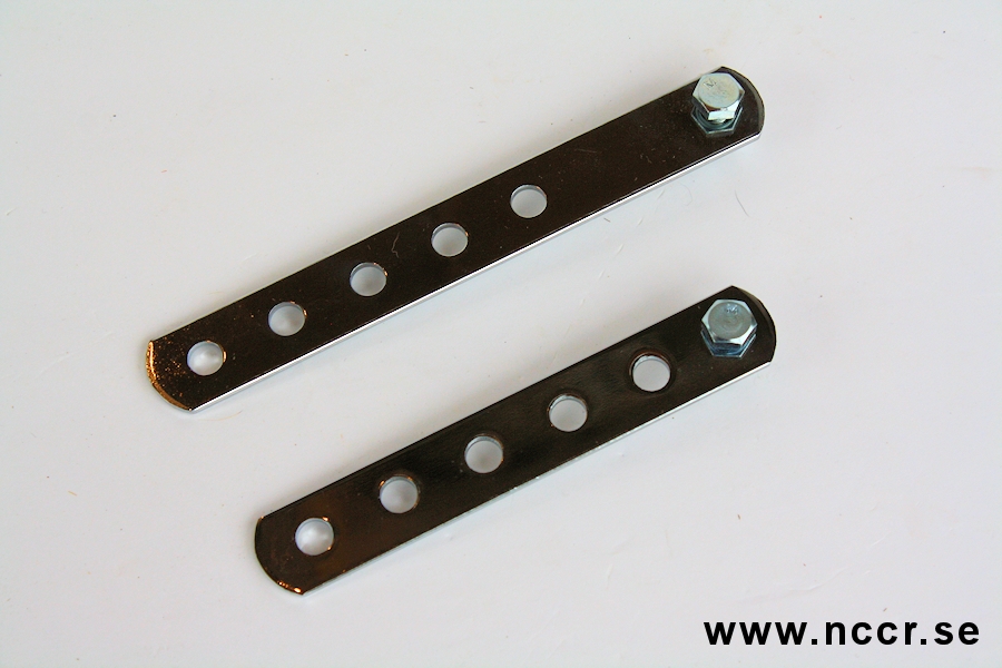 Exhaust mounting bracket Chrome - 2