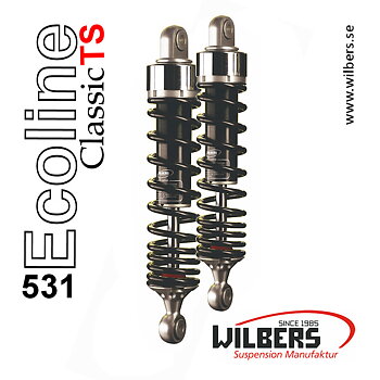 Wilbers Ecoline 531 TS Road (par), Moto-Guzzi California 1400 Touring LV M.år. 13>