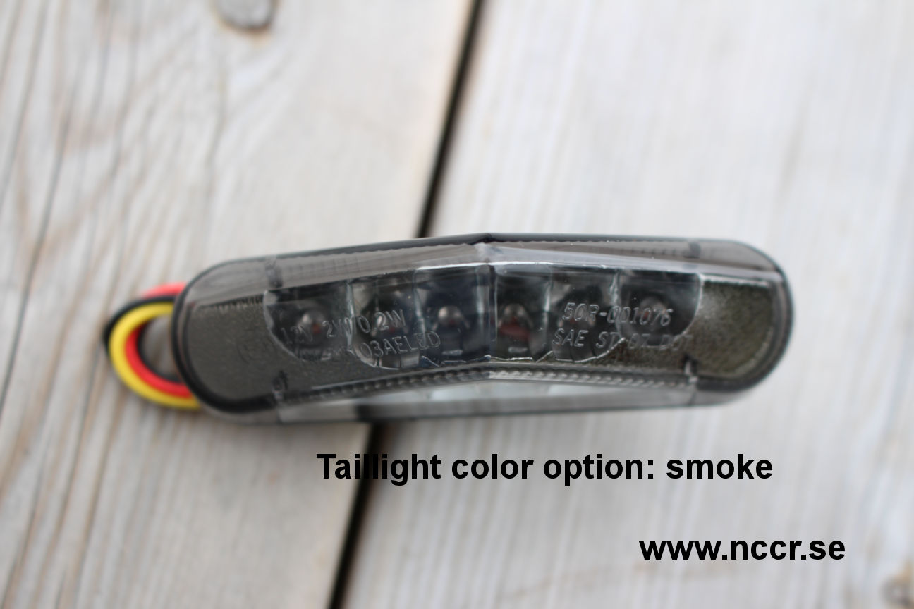 EBR 1190 RX / SX, Tail Tidy Kit 2 with LED taillight in 3 color options - 5