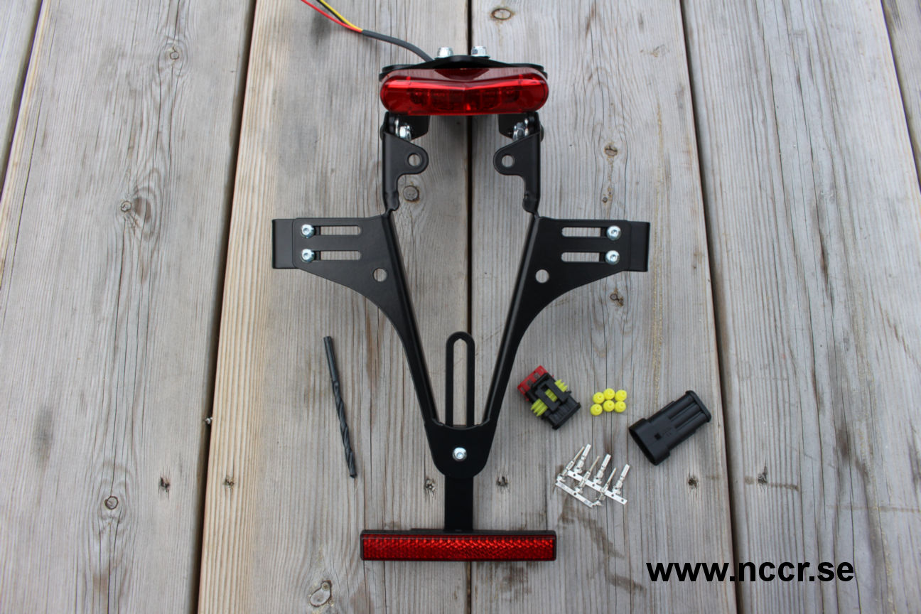 EBR 1190 RX / SX, Tail Tidy Kit 2 with LED taillight in 3 color options - 6