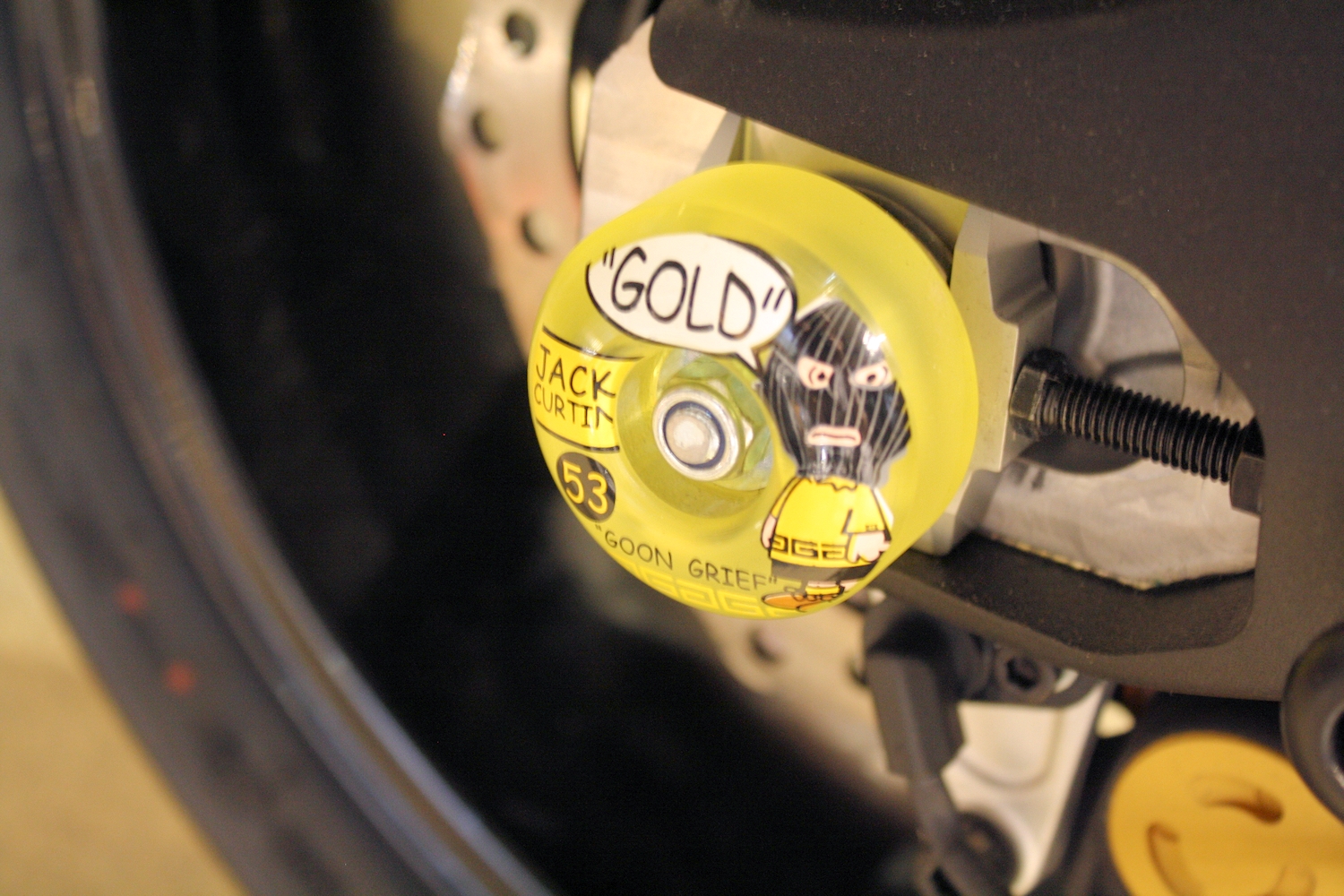 EBR 1190 RX / SX Axle Crash protection "Urban" - 2