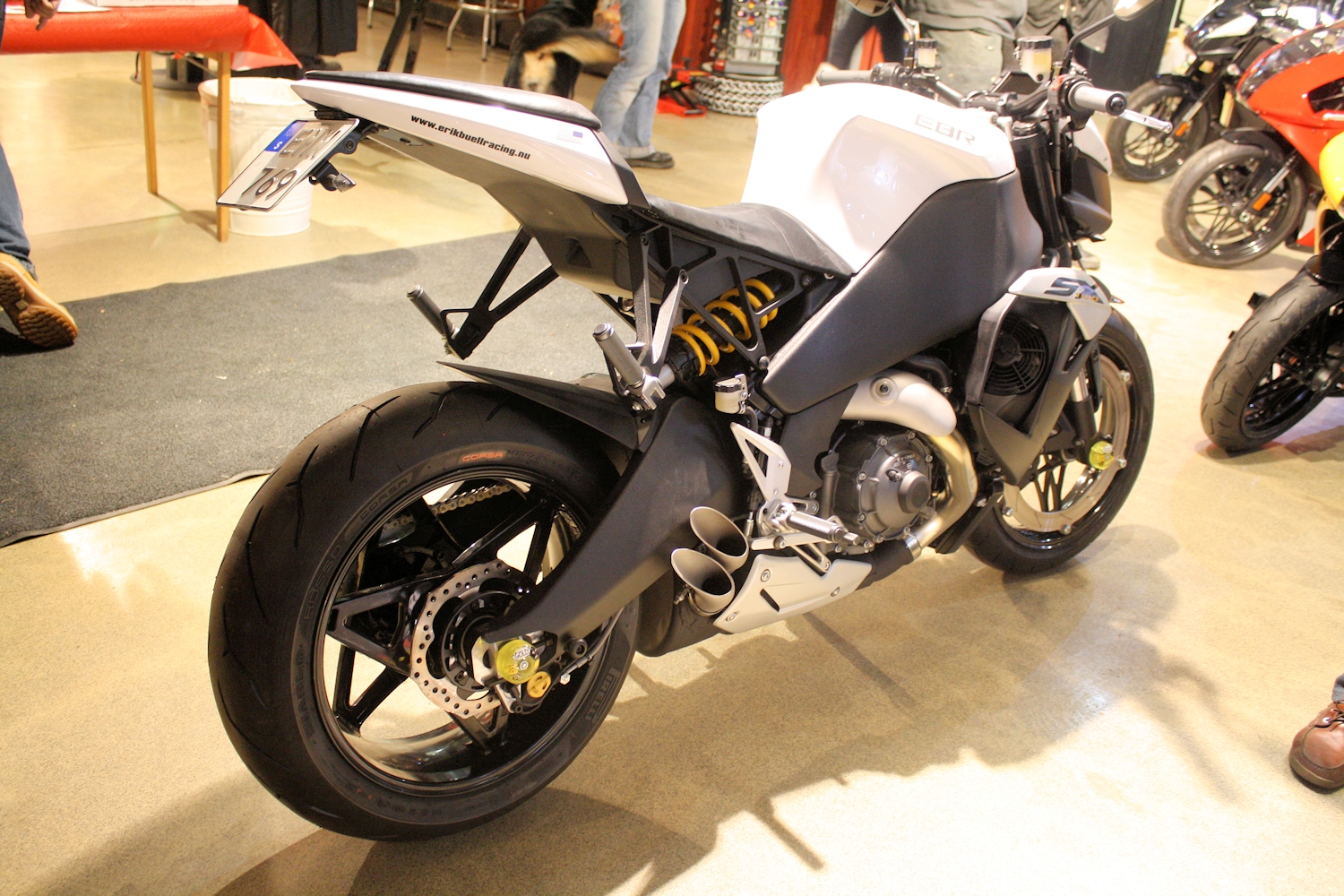 EBR 1190 RX / SX Axle Crash protection "Urban"