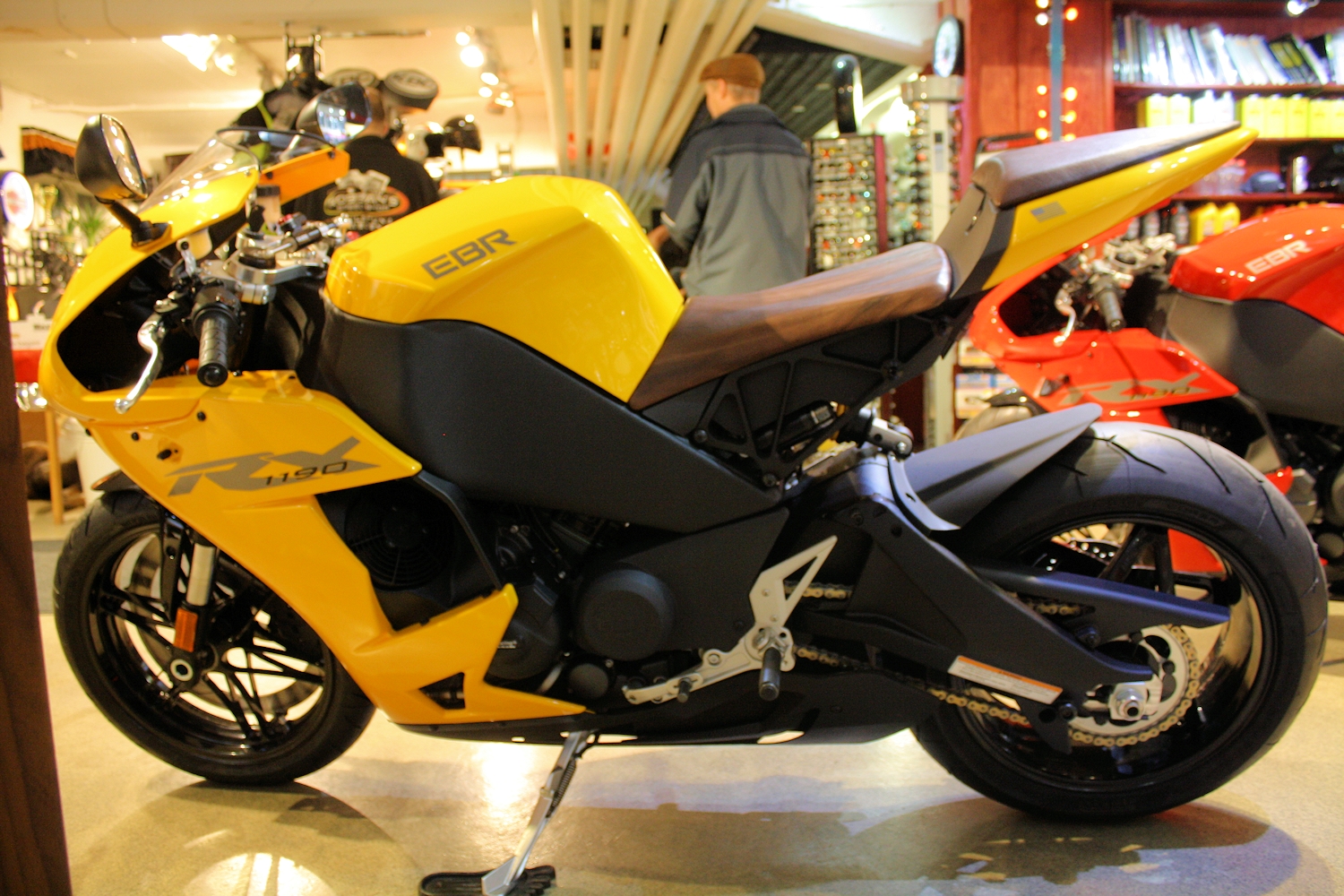 EBR 1190 RX / SX Leather Seat covers. Rider and passenger. Exchange. - 2