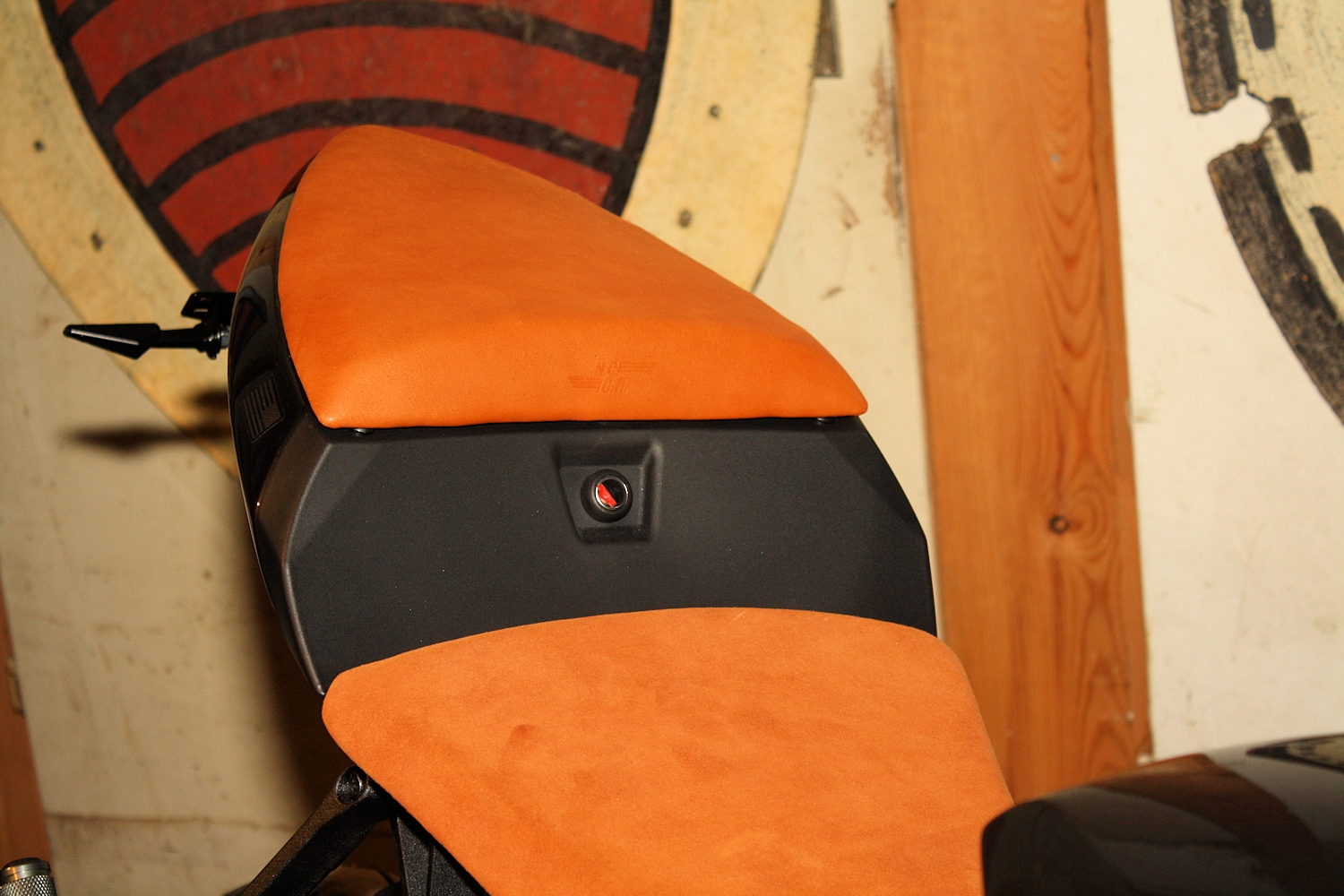 EBR 1190 RX / SX Leather Seat covers. Rider and passenger. Exchange. - 7