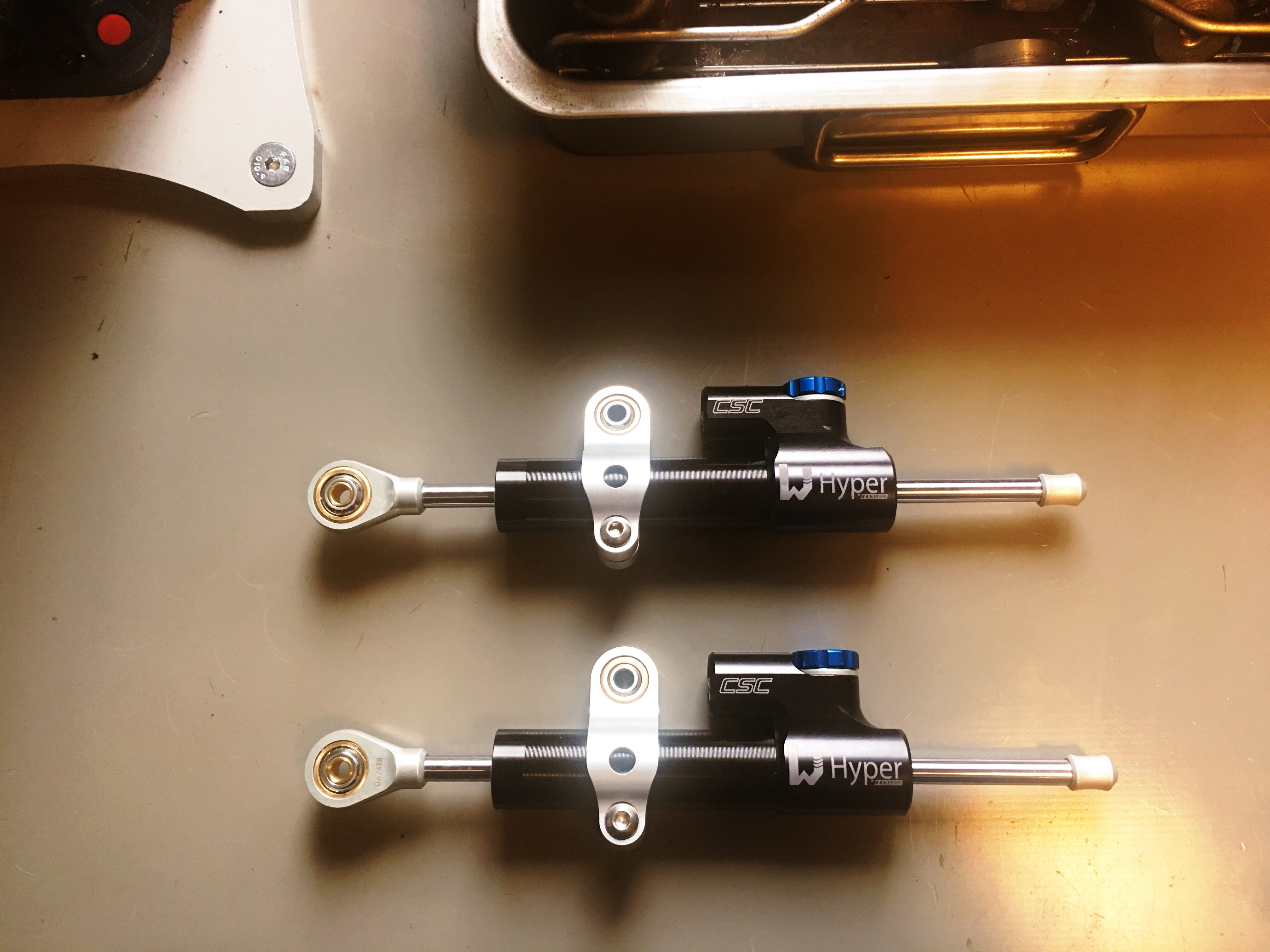 EBR 1190 RX Wilbers Suspension adjustable Steeringdamper Kit - 6