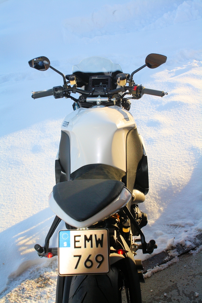 EBR 1190 SX adjustable high screen kit - 3