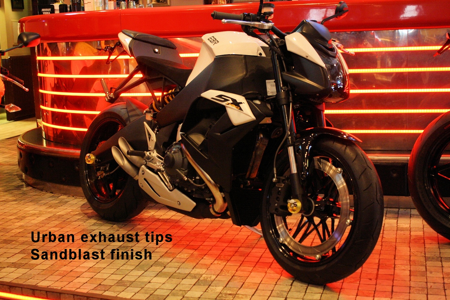 EBR 1190 RX / SX Racekit ECM and exhaust tips - 4