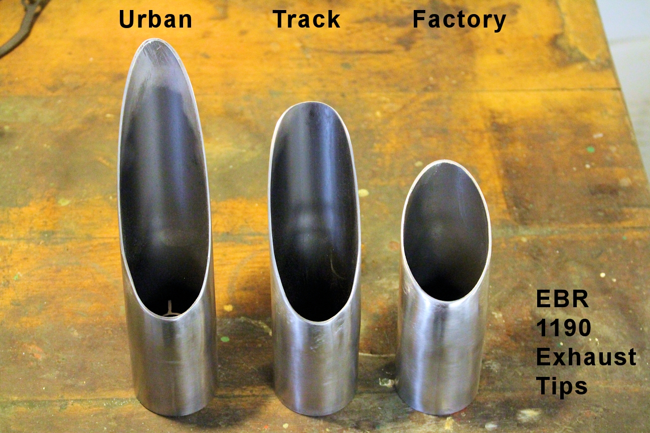 EBR 1190 RX / SX Racekit ECM and exhaust tips - 7