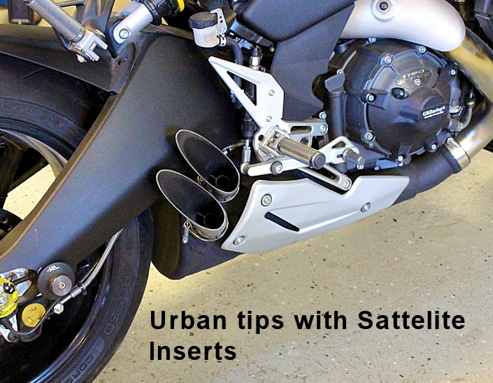 EBR 1190 RX / SX Racekit ECM and exhaust tips - 13