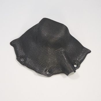 CLUTCH COVER GUARD, CARBON