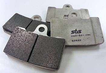 SBS BRAKE PAD SET, FRONT, RACE 856DS - 2