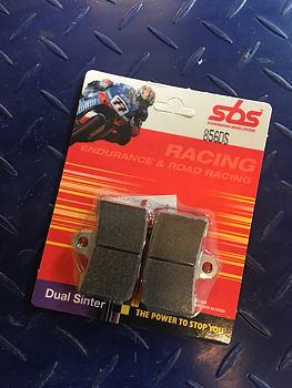 SBS BRAKE PAD SET, FRONT, RACE 856DS