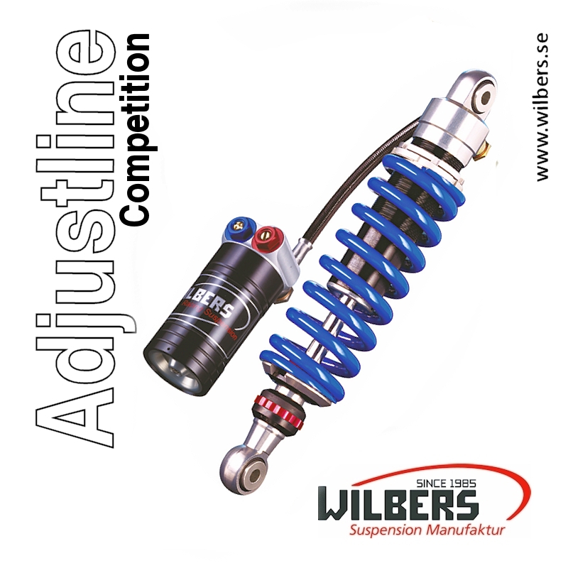 Adjustline 641 Mono Competition Shock Wilbers, HONDA XRV 750 R Africa Twin RD 07, M.år. 93> - 2