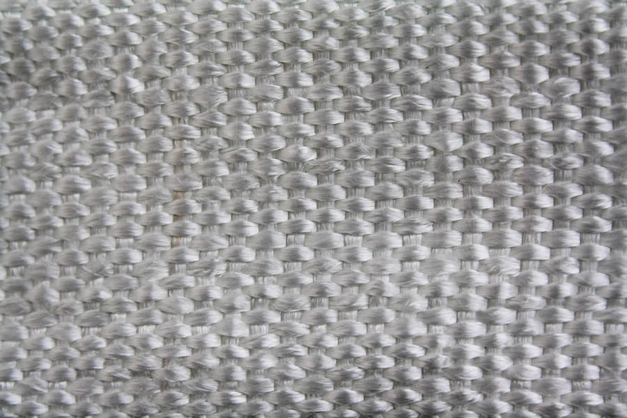 Auspuffband weiss, 2" -15m - 2