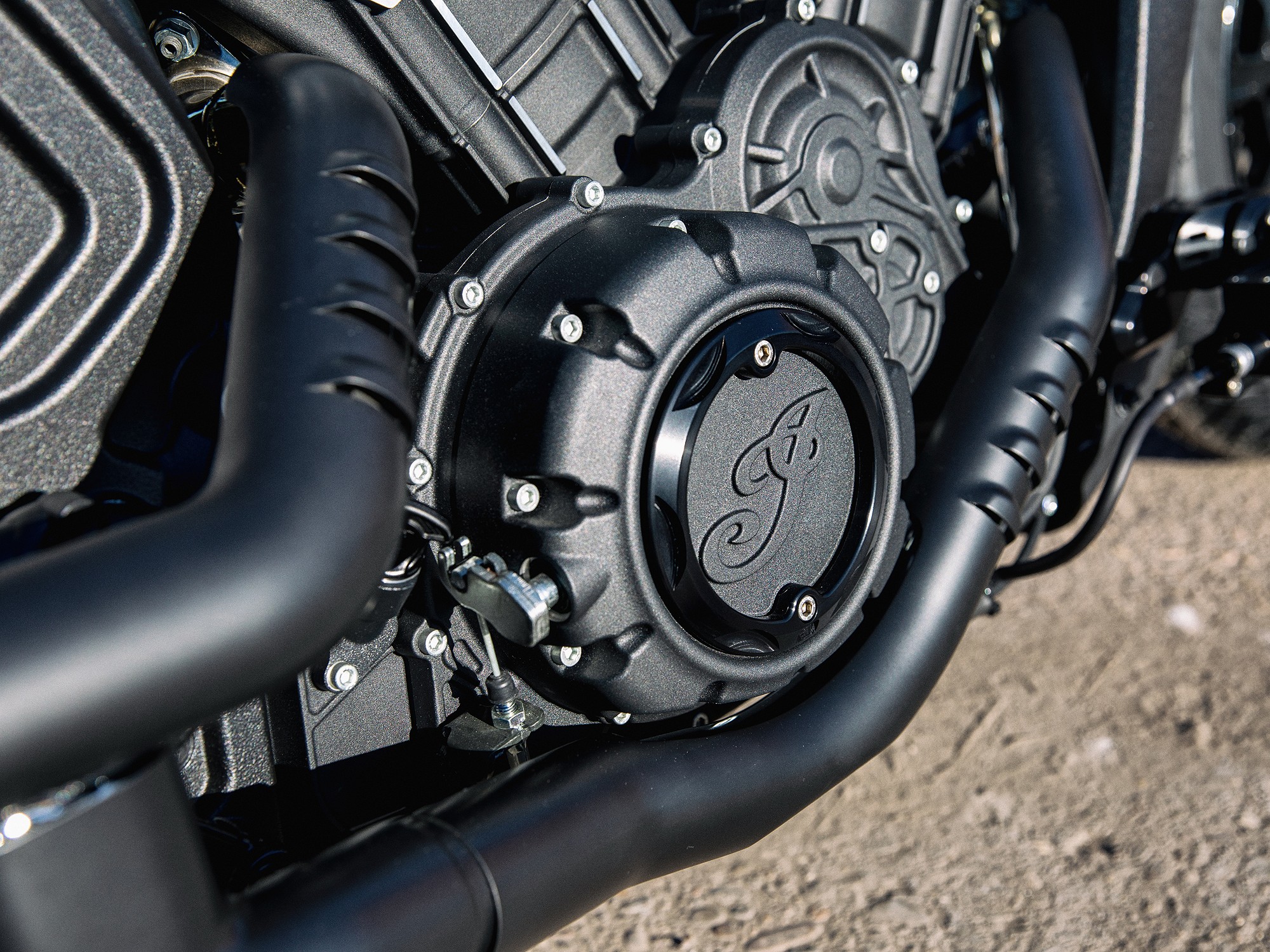 Wunderkind Clutch cover Indian Scout - 3