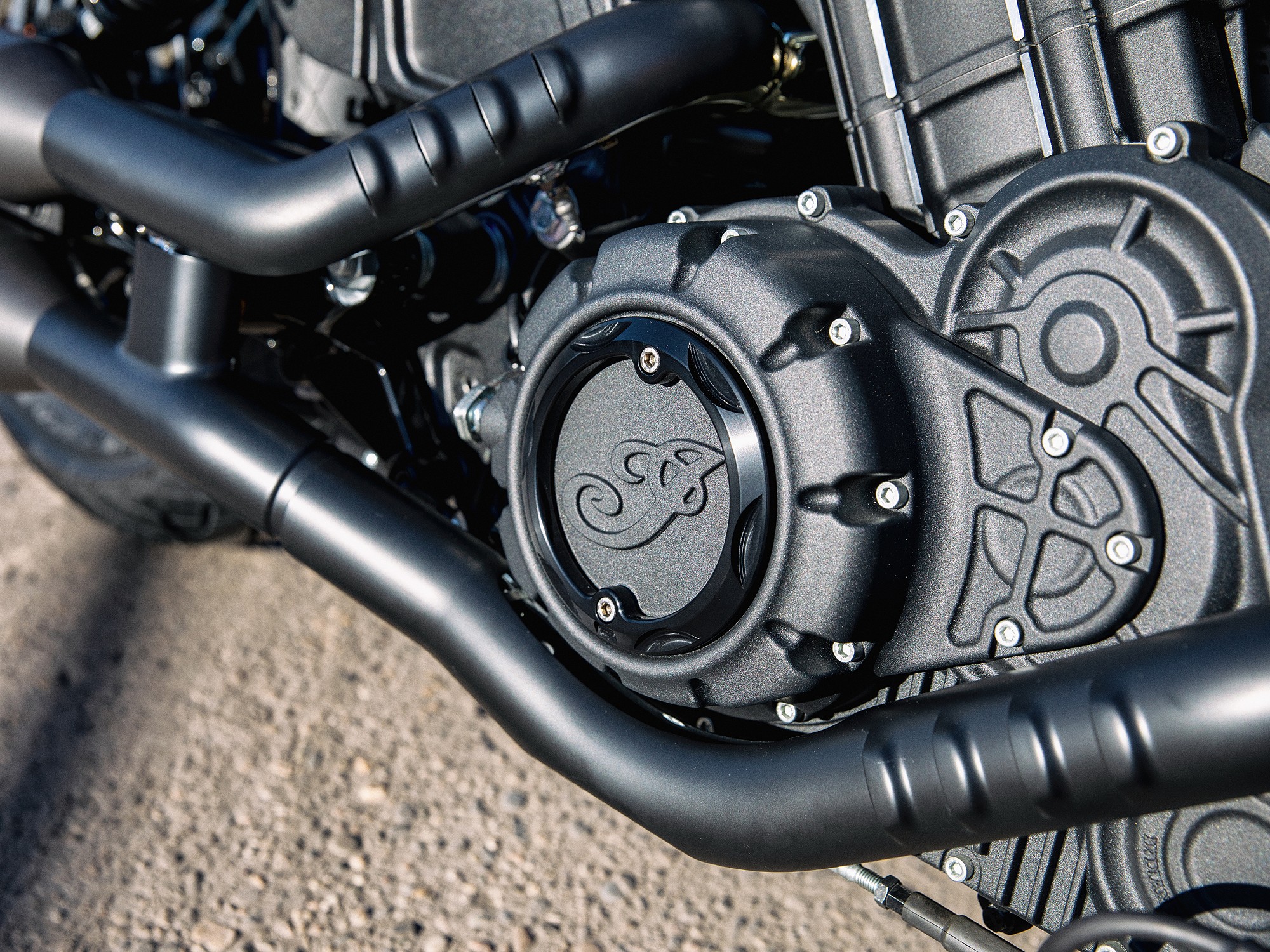 Wunderkind Clutch cover Indian Scout - 2
