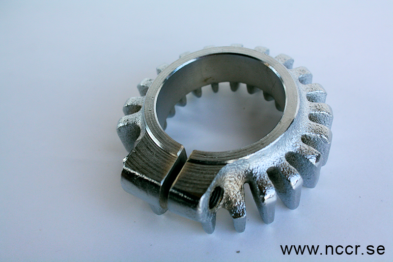 Fläns avgasrör 41mm, stål - 2