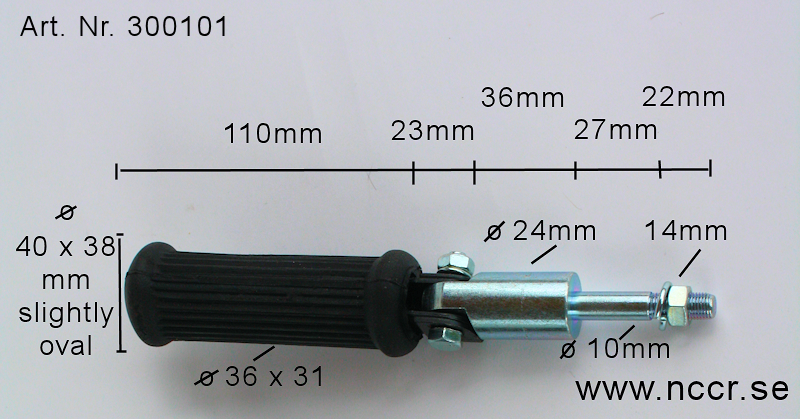 Fussrasten, Beifahrer, Paar - 3