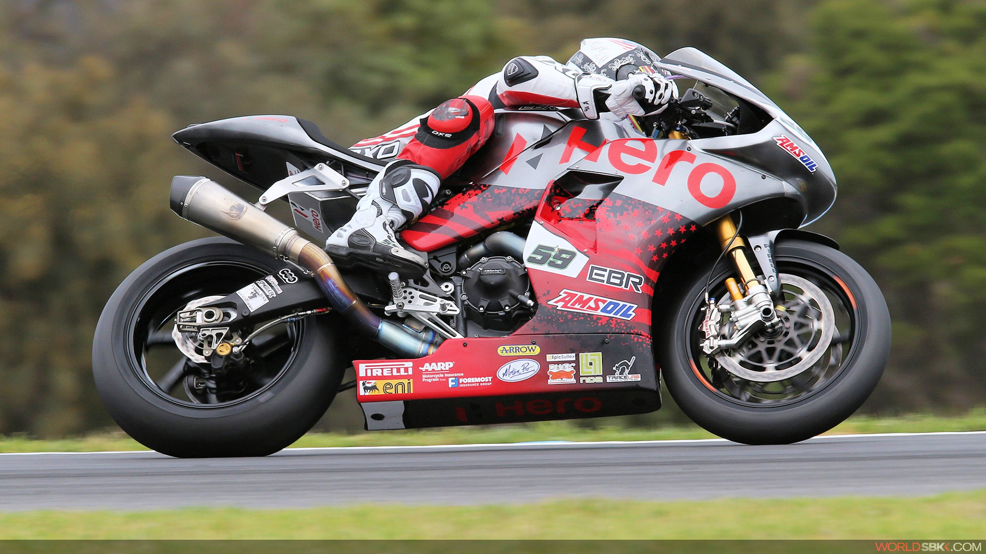 EBR 1190 WSBK, ex Niccolò Canepa  #59  - 9