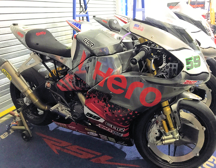 EBR 1190 WSBK, ex Niccolò Canepa  #59  - 7