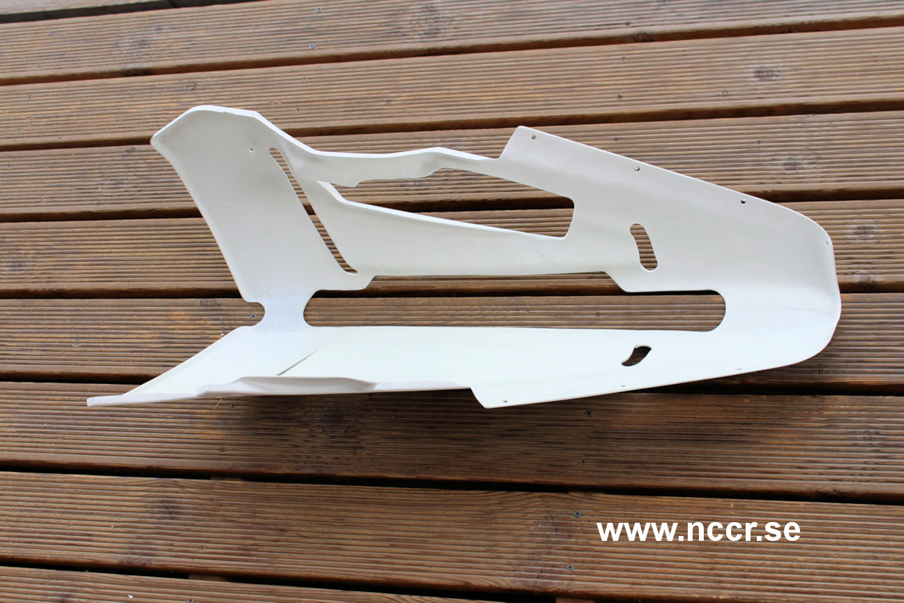 EBR 1190 RX BELLY PAN, Fiberglas  - 2