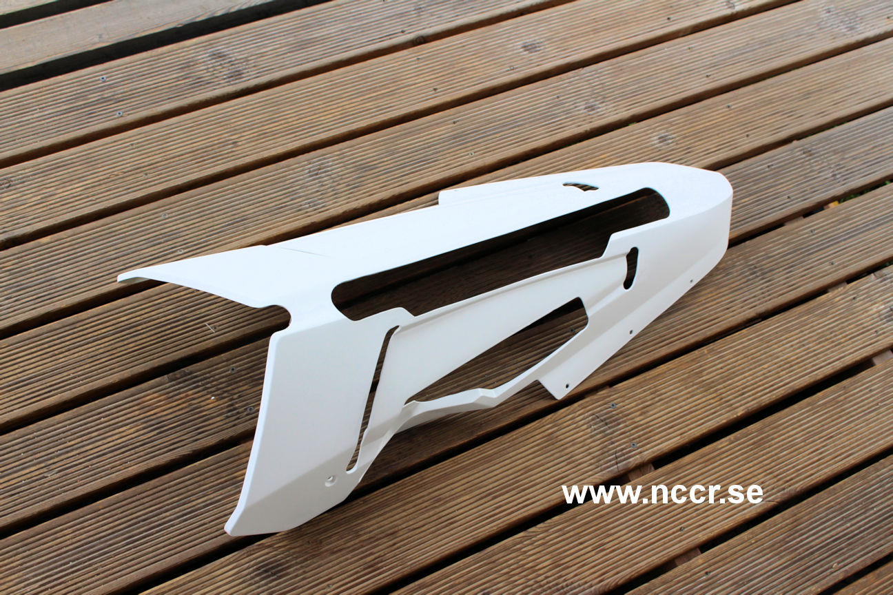 EBR 1190 RX BELLY PAN, Fiberglas 