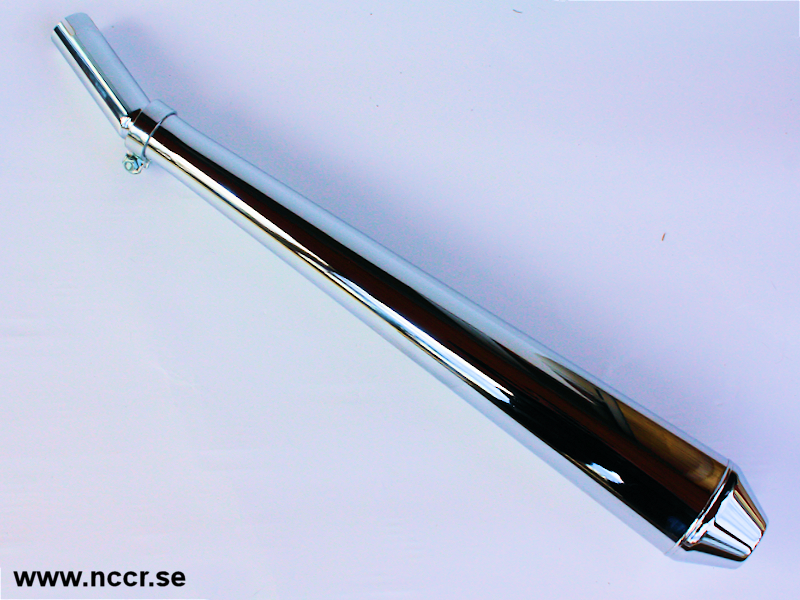Dunstall Replica long, pair with adapter tube - 6