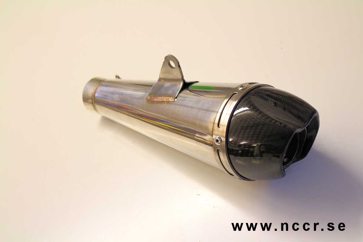 Carbon Megaphone Race exhaust can