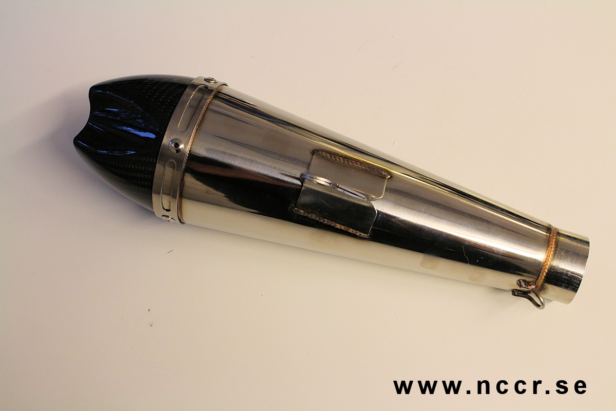 Carbon Megaphone Race exhaust can - 3
